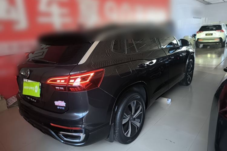 Used Volkswagen Tayron GTE Plug-in Hybrid 2022 1.4T Luxury Edition Rear Right 45 Deg