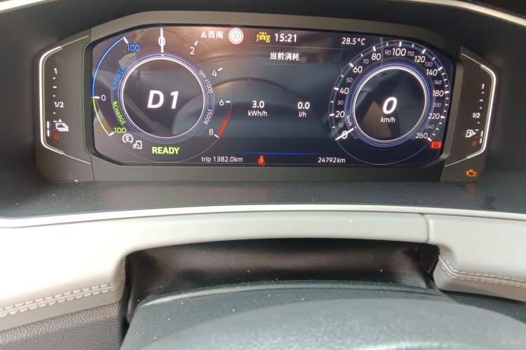 Used Volkswagen Tayron GTE Plug-in Hybrid 2023 280TSI Luxury Plus Advanced Edition Odometer Close Up