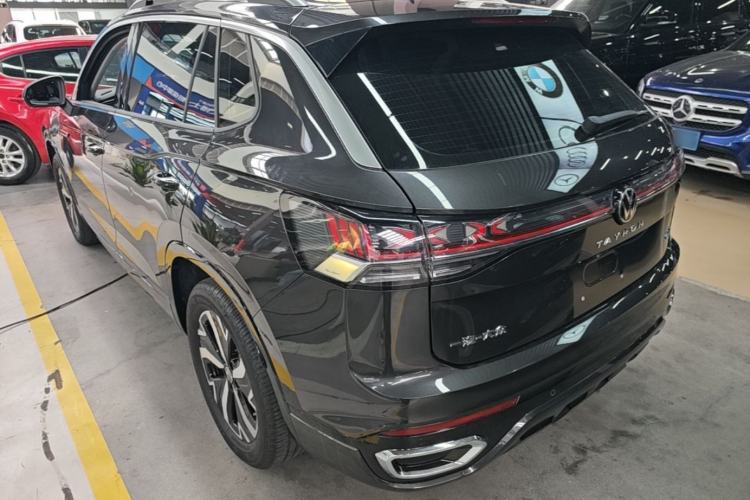 Used Volkswagen Tayron GTE Plug-in Hybrid 2023 280TSI Luxury Plus Advanced Edition Rear Left 45 Deg