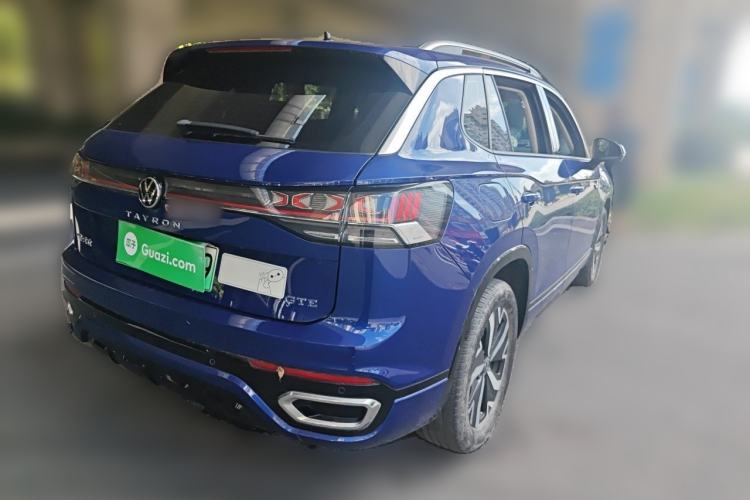 Used Volkswagen Tayron GTE Plug-in Hybrid 2023 280TSI Luxury Plus Advanced Edition Rear Right 45 Deg