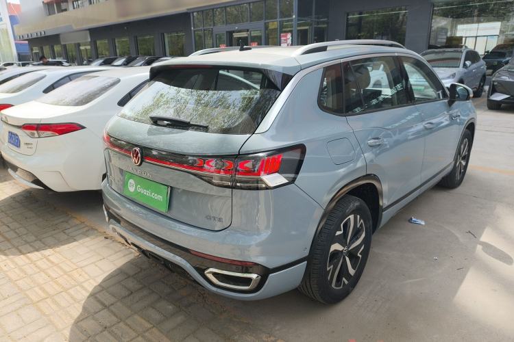 Used Volkswagen Tayron GTE Plug-in Hybrid 2023 280TSI Luxury Plus Advanced Edition Rear Right 45 Deg