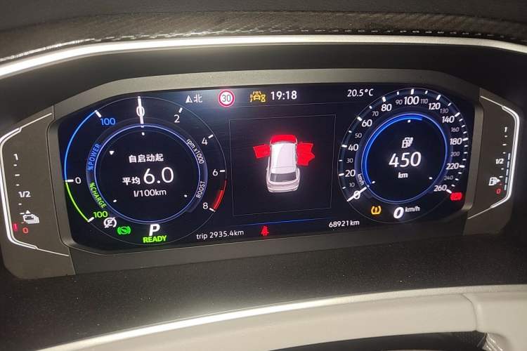 Used Volkswagen Tayron GTE Plug-in Hybrid 2023 280TSI Luxury Plus Advanced Edition Odometer Close Up