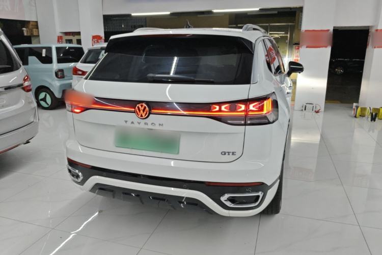 Used Volkswagen Tayron GTE Plug-in Hybrid 2023 280TSI Luxury Plus Advanced Edition Rear Right 45 Deg