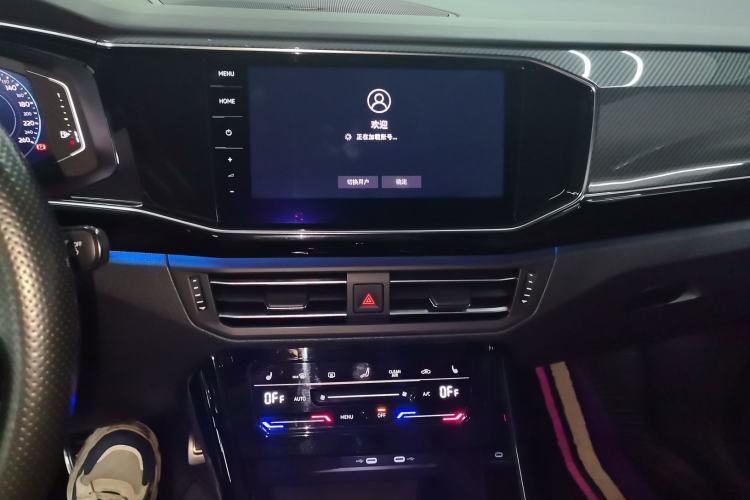 Used Volkswagen Tayron X 2020 380TSI Four-Wheel Drive Flagship Smart Connectivity Version Audio And AC Panel