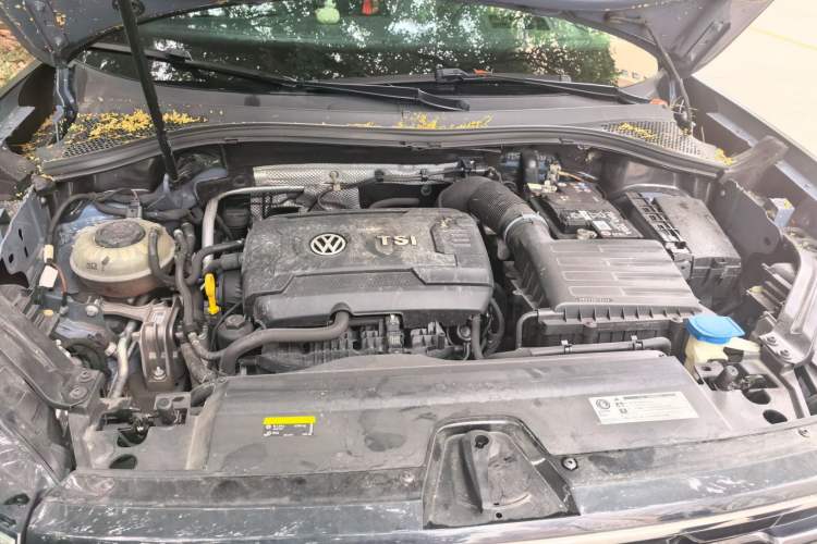 Used Volkswagen Tayron X 2020 380TSI Four-Wheel Drive Prestige Connected Version Engine Bay