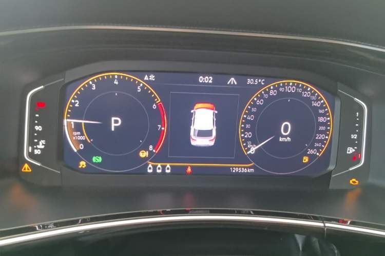 Used Volkswagen Tayron X 2020 330TSI Two-Wheel Drive Luxury Smart Connectivity Version Instrument Cluster