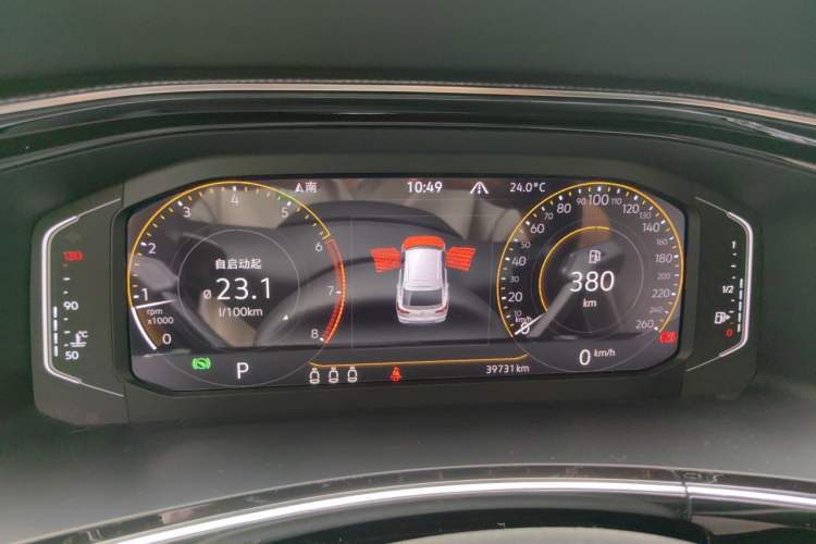 Used Volkswagen Tayron X 2020 330TSI Two-Wheel Drive Luxury Smart Connectivity Version Instrument Cluster