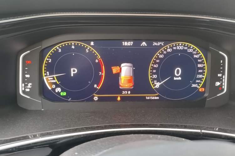 Used Volkswagen Tayron X 2020 330TSI Two-Wheel Drive Luxury Smart Connectivity Version Instrument Cluster