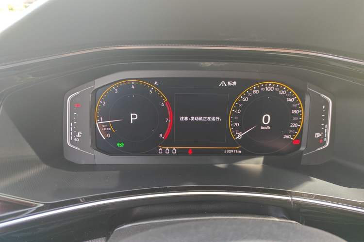 Used Volkswagen Tayron X 2020 330TSI Two-Wheel Drive Luxury Smart Connectivity Version Instrument Cluster