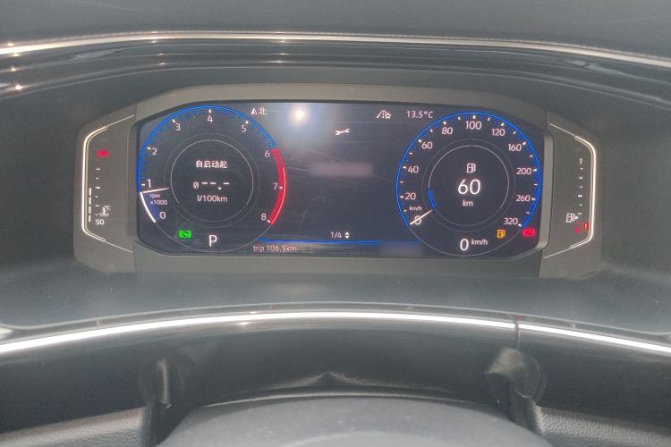 Used Volkswagen Tayron X 2020 330TSI Two-Wheel Drive Luxury Smart Connectivity Version Instrument Cluster