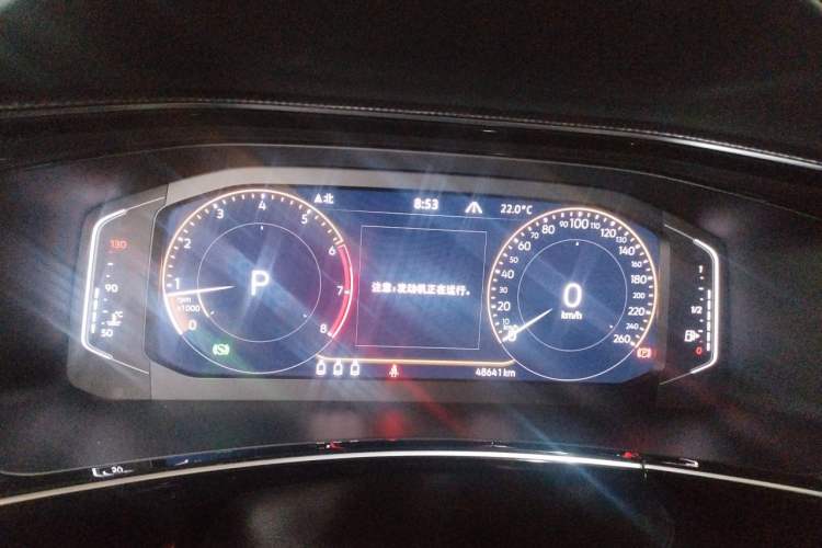 Used Volkswagen Tayron X 2020 330TSI Two-Wheel Drive Luxury Smart Connectivity Version Instrument Cluster