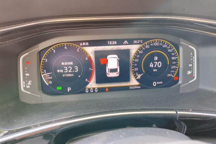 Used Volkswagen Tayron X 2020 330TSI Two-Wheel Drive Luxury Smart Connectivity Version Instrument Cluster