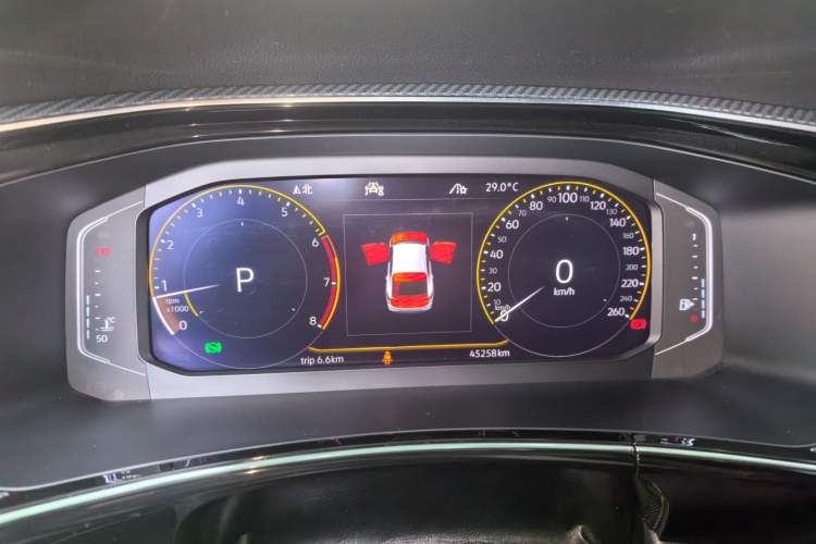 Used Volkswagen Tayron X 2020 380TSI Four-Wheel Drive Prestige Connected Version Instrument Cluster