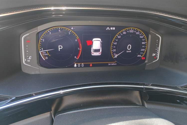 Used Volkswagen Tayron X 2020 330TSI Two-Wheel Drive Luxury Smart Connectivity Version Instrument Cluster