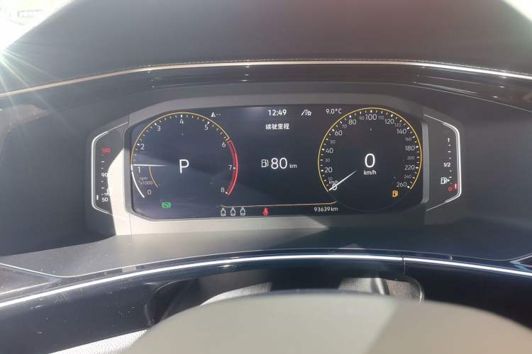 Used Volkswagen Tayron X 2020 330TSI Two-Wheel Drive Luxury Smart Connectivity Version Instrument Cluster