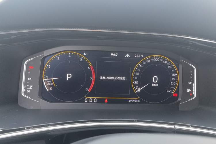 Used Volkswagen Tayron X 2020 330TSI Two-Wheel Drive Luxury Smart Connectivity Version Instrument Cluster