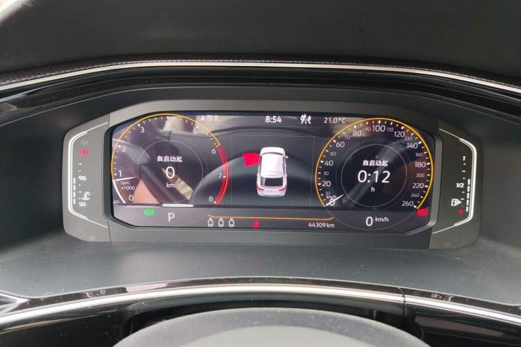 Used Volkswagen Tayron X 2020 330TSI Two-Wheel Drive Luxury Smart Connectivity Version Instrument Cluster