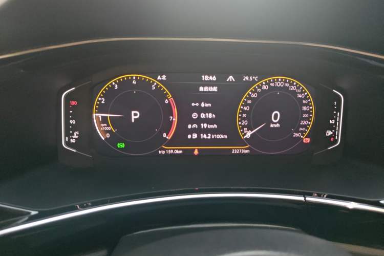 Used Volkswagen Tayron X 2020 330TSI Two-Wheel Drive Luxury Smart Connectivity Version Instrument Cluster