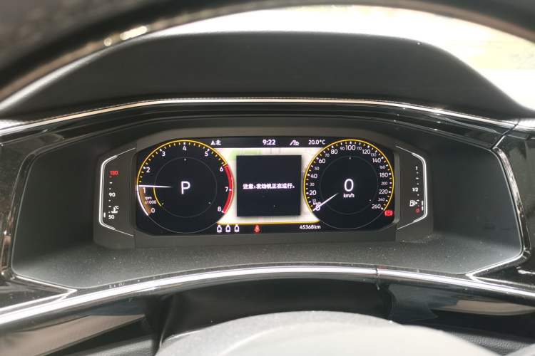 Used Volkswagen Tayron X 2020 330TSI Two-Wheel Drive Luxury Smart Connectivity Version Instrument Cluster