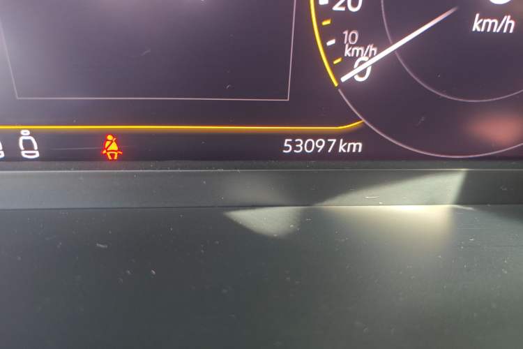 Used Volkswagen Tayron X 2020 330TSI Two-Wheel Drive Luxury Smart Connectivity Version Odometer Close Up
