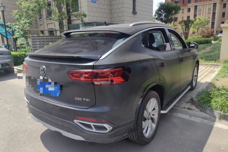 Used Volkswagen Tayron X 2020 330TSI Two-Wheel Drive Luxury Smart Connectivity Version Rear Right 45 Deg