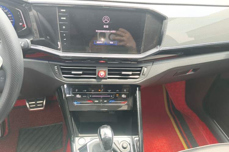 Used Volkswagen Tayron X 2020 380TSI Four-Wheel Drive Prestige Connected Version Audio And AC Panel