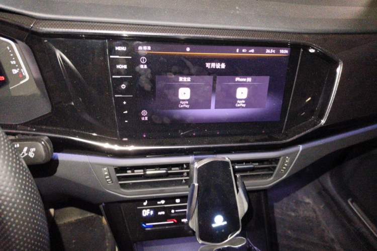Used Volkswagen Tayron X 2020 330TSI Two-Wheel Drive Luxury Smart Connectivity Version Audio And AC Panel