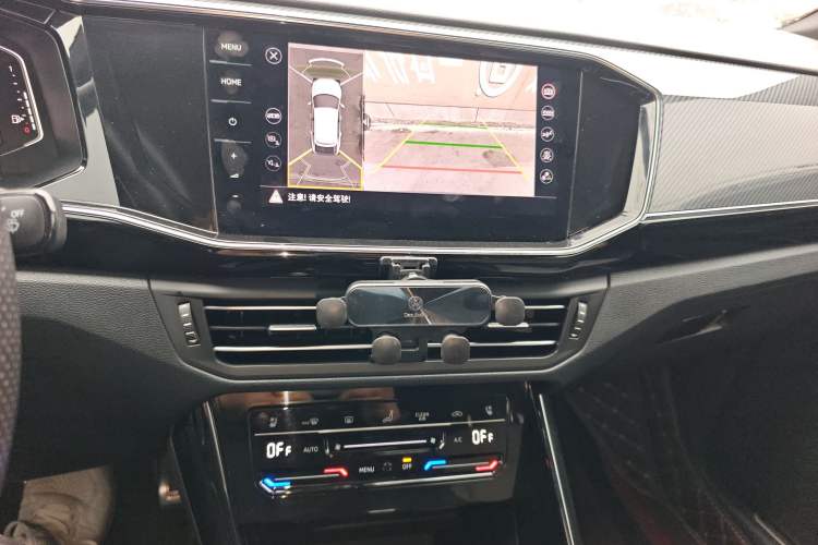 Used Volkswagen Tayron X 2020 380TSI Four-Wheel Drive Prestige Connected Version Audio And AC Panel