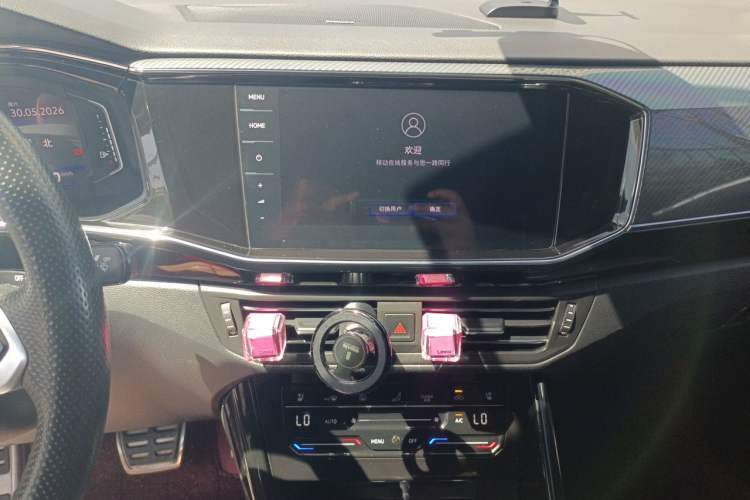 Used Volkswagen Tayron X 2020 380TSI Four-Wheel Drive Prestige Connected Version Audio And AC Panel