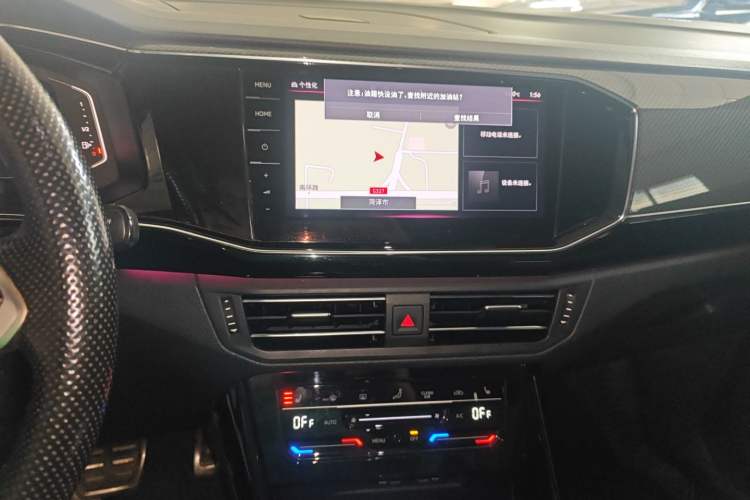 Used Volkswagen Tayron X 2020 330TSI Two-Wheel Drive Flagship Smart Connectivity Version Audio And AC Panel