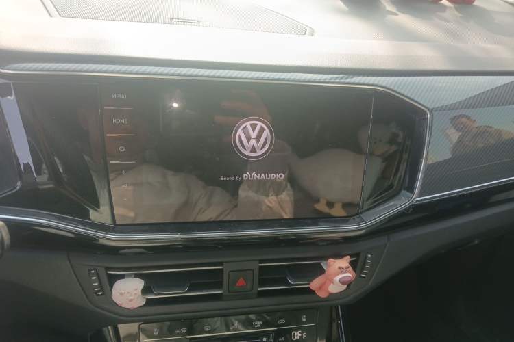 Used Volkswagen Tayron X 2020 380TSI Four-Wheel Drive Prestige Connected Version Audio And AC Panel