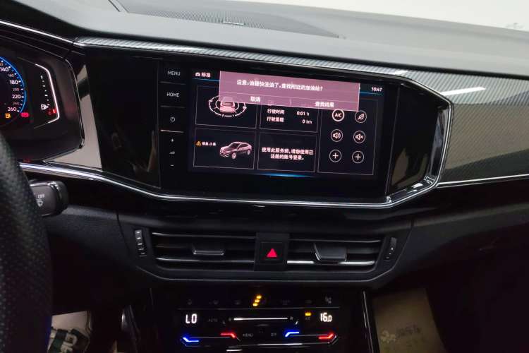 Used Volkswagen Tayron X 2020 380TSI Four-Wheel Drive Prestige Connected Version Audio And AC Panel