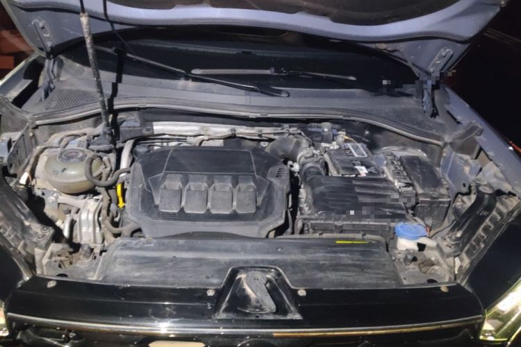 Used Volkswagen Tayron X 2020 330TSI Two-Wheel Drive Luxury Smart Connectivity Version Engine Bay