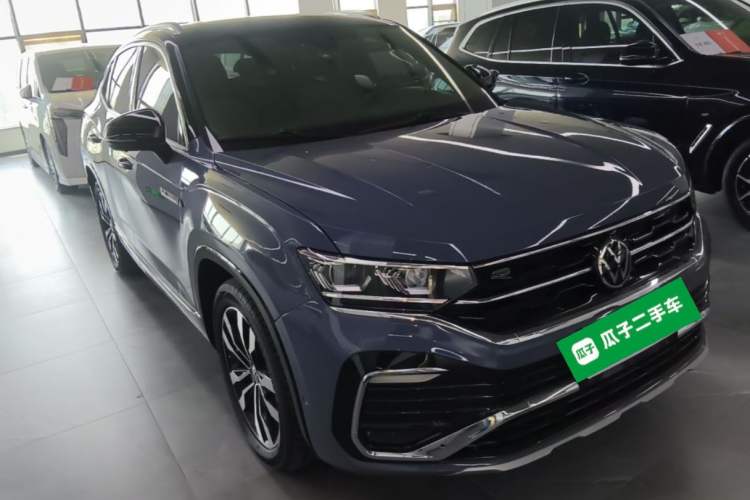 Used Volkswagen Tayron X 2020 380TSI Four-Wheel Drive Prestige Connected Version Front Right 45 Deg