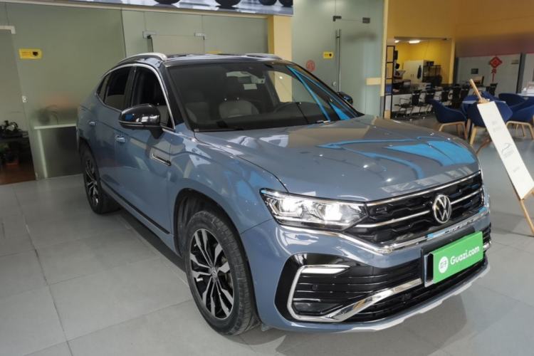 Used Volkswagen Tayron X 2020 380TSI Four-Wheel Drive Prestige Connected Version Front Right 45 Deg