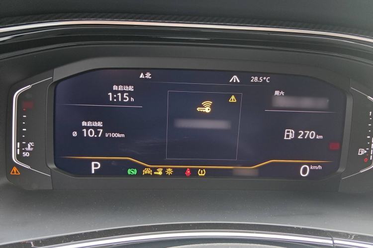 Used Volkswagen Tayron X 2020 380TSI Four-Wheel Drive Dynamic Connect Edition Instrument Cluster