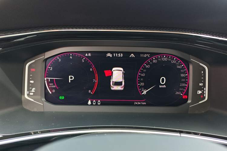 Used Volkswagen Tayron X 2020 380TSI Four-Wheel Drive Prestige Connected Version Instrument Cluster