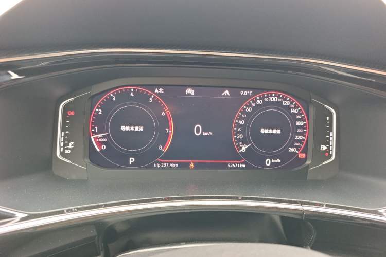Used Volkswagen Tayron X 2020 380TSI Four-Wheel Drive Prestige Connected Version Instrument Cluster