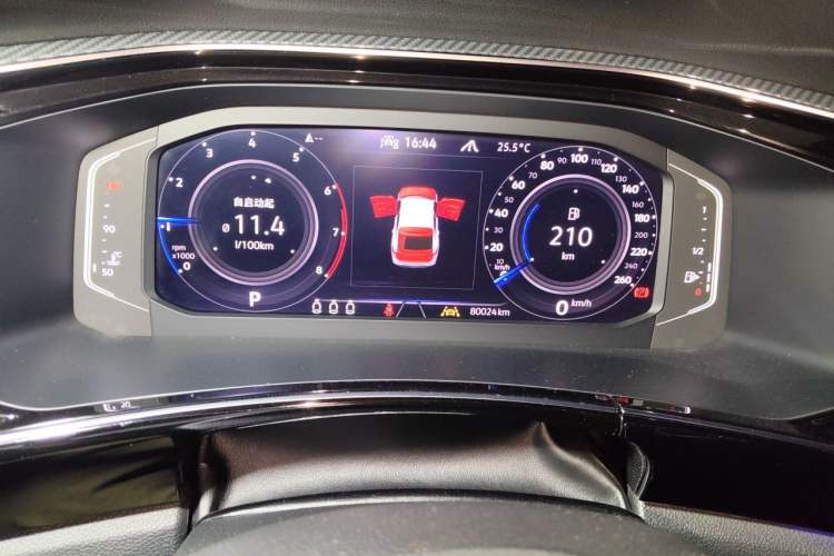 Used Volkswagen Tayron X 2020 380TSI Four-Wheel Drive Prestige Connected Version Instrument Cluster