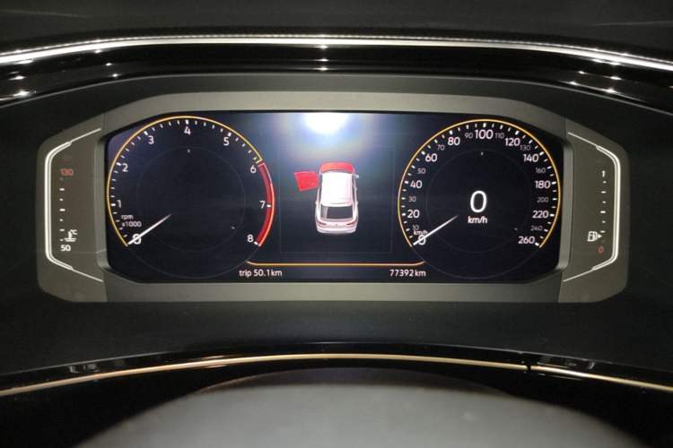 Used Volkswagen Tayron X 2020 330TSI Two-Wheel Drive Luxury Smart Connectivity Version Instrument Cluster