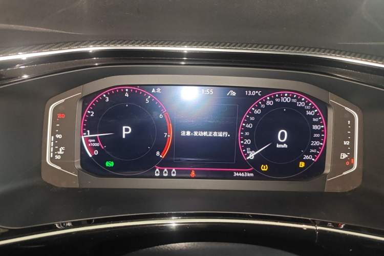 Used Volkswagen Tayron X 2020 330TSI Two-Wheel Drive Flagship Smart Connectivity Version Instrument Cluster