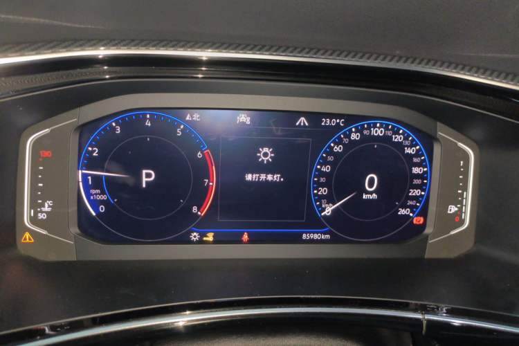 Used Volkswagen Tayron X 2020 380TSI Four-Wheel Drive Prestige Connected Version Instrument Cluster