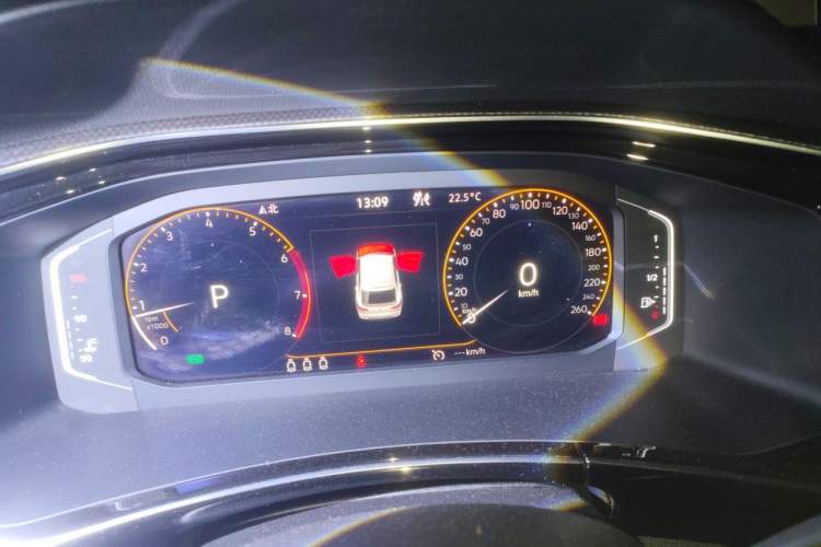 Used Volkswagen Tayron X 2020 330TSI Two-Wheel Drive Luxury Smart Connectivity Version Instrument Cluster