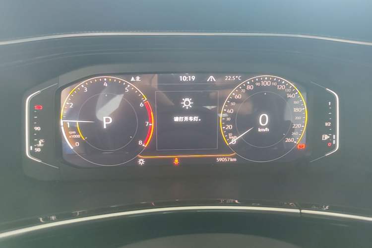 Used Volkswagen Tayron X 2020 330TSI Two-Wheel Drive Luxury Smart Connectivity Version Instrument Cluster