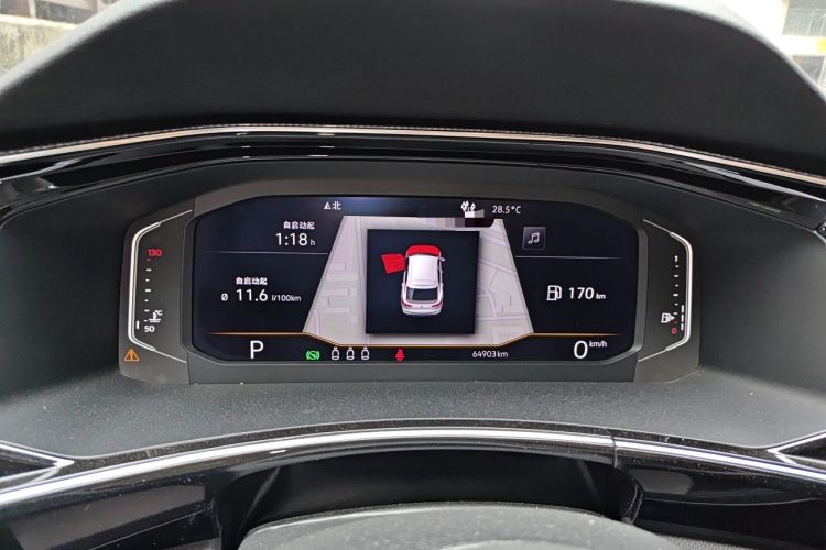 Used Volkswagen Tayron X 2020 330TSI Two-Wheel Drive Luxury Smart Connectivity Version Instrument Cluster