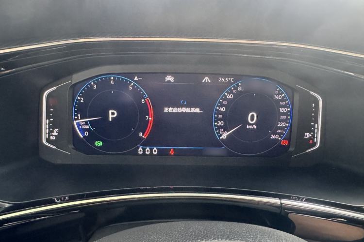 Used Volkswagen Tayron X 2020 380TSI Four-Wheel Drive Flagship Smart Connectivity Version Instrument Cluster