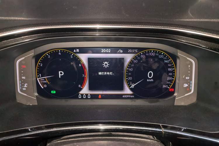 Used Volkswagen Tayron X 2020 330TSI Two-Wheel Drive Luxury Smart Connectivity Version Instrument Cluster