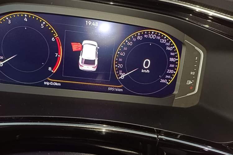 Used Volkswagen Tayron X 2020 330TSI Two-Wheel Drive Luxury Smart Connectivity Version Instrument Cluster