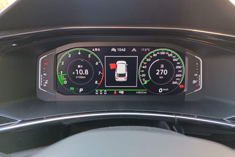 Used Volkswagen Tayron X 2020 380TSI Four-Wheel Drive Flagship Smart Connectivity Version Instrument Cluster