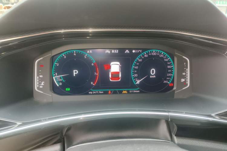 Used Volkswagen Tayron X 2020 380TSI Four-Wheel Drive Flagship Smart Connectivity Version Instrument Cluster